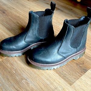 Dr Martens Chelsea black boots.